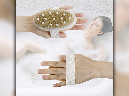 Pil'aten Trockenmassagebürste