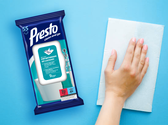 Presto Feuchttücher