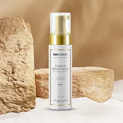 TanExpert selbstbräunender Schaum für Gesicht und Körper