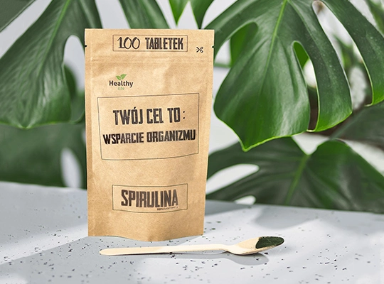 Twój Cel To: Wsparcie Organizmu Spirulina suplement diety