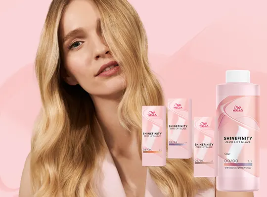 Demi-permanente Haarfarbe ohne Ammoniak Wella Professionals Shinefinity Halbpermanente Haarfarben Farbtöne Farbmuster