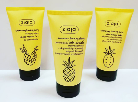 Ziaja Pineapple Skin Workout
