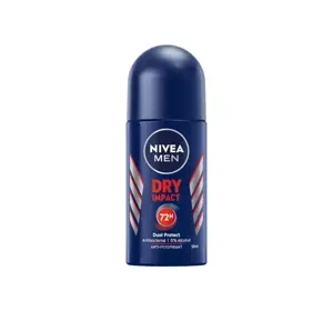 NIVEA MEN Dry Impact antyperspirant roll-on dla mężczyzn 50 ml