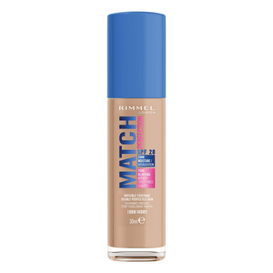 Rimmel Match Perfection wygładzający podkład do twarzy z filtrem SPF20 100N Ivory 30 ml