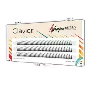 Clavier Ashape kępki sztucznych rzęs 12 mm skręt C