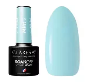 Claresa hybrydowy lakier do paznokci Mint 2 5 g