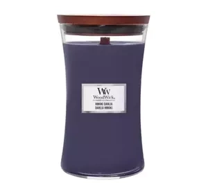 Woodwick Large Jar Candle świeca zapachowa Hinoki Dahlia 610g