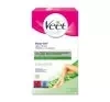 Veet Easy-Gel plastry z woskiem do depilacji skóry suchej 12 sztuk