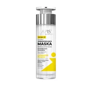 Apis Ceramide Power odbudowująca maska do twarzy na noc 50 ml