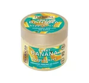 Perfecta Sweet Banana Happy & Sweet kremowy peeling do ciała 300g
