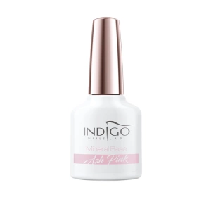 Indigo Mineral Base mineralna baza pod lakier hybrydowy 3w1 Ash Pink 7 ml