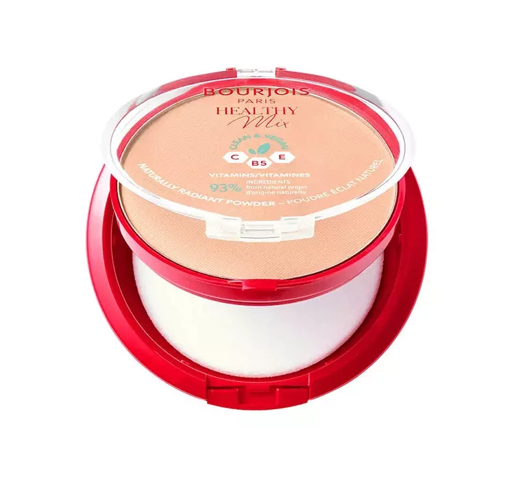 Bourjois Healthy Mix Clean matujący puder do twarzy 02 Vanilla 10g