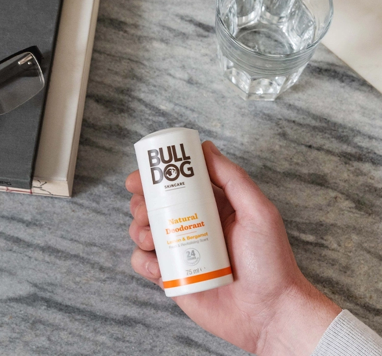 BULLDOG NATURALNY DEZODORANT W KULCE LEMON & BERGAMOT 75ML