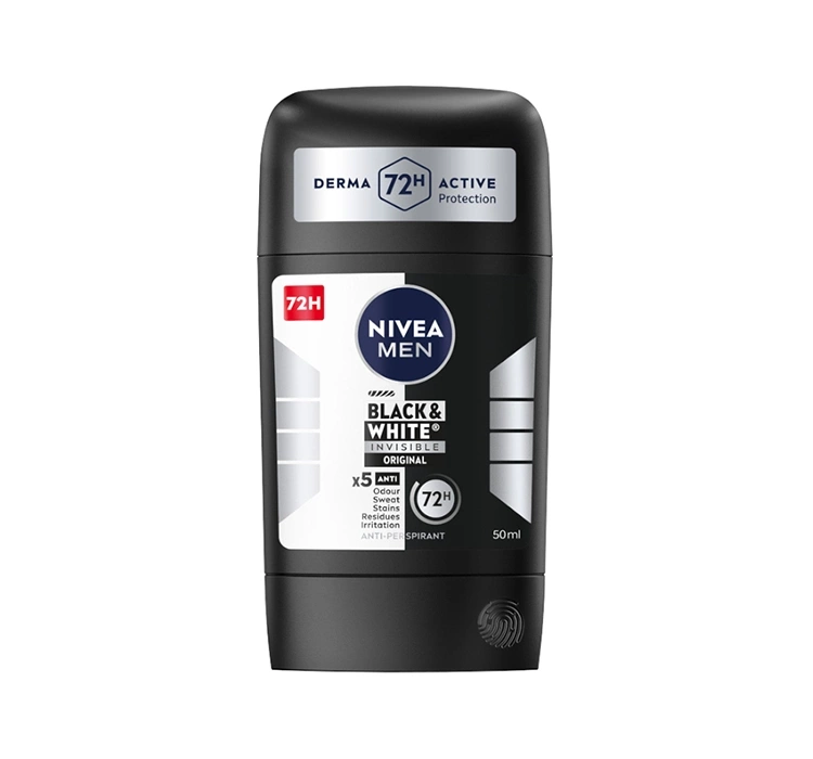 nivea black & white invisible original antyperspirant w sztyfcie 50 ml    