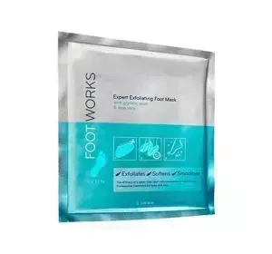 Avon FootWorks skarpetki złuszczające z kwasem glikolowym i aloesem 40 ml