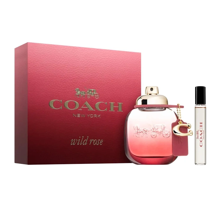 coach coach wild rose woda perfumowana 50 ml   zestaw 