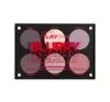 Inglot PlayInn paleta cieni Blurry Berry 8g