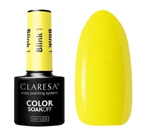Claresa hybrydowy lakier do paznokci Blink 1 5 g