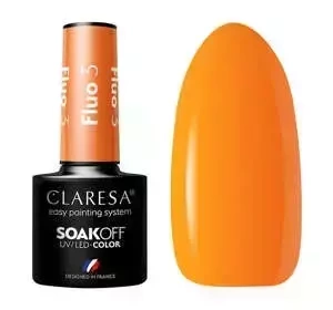 Claresa hybrydowy lakier do paznokci Fluo 3 5 g