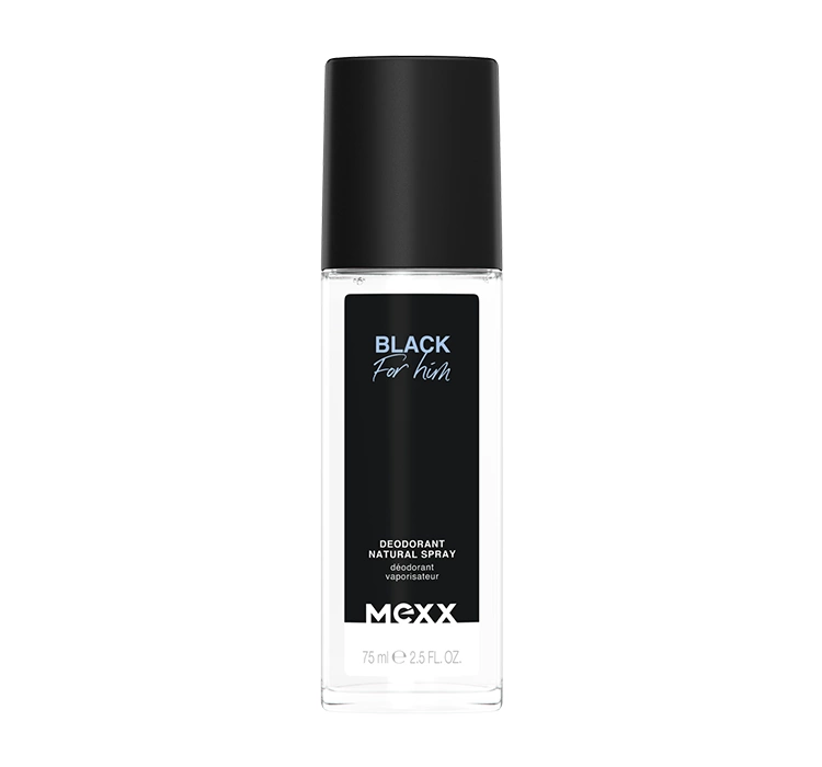 mexx black man dezodorant w sprayu 75 ml    