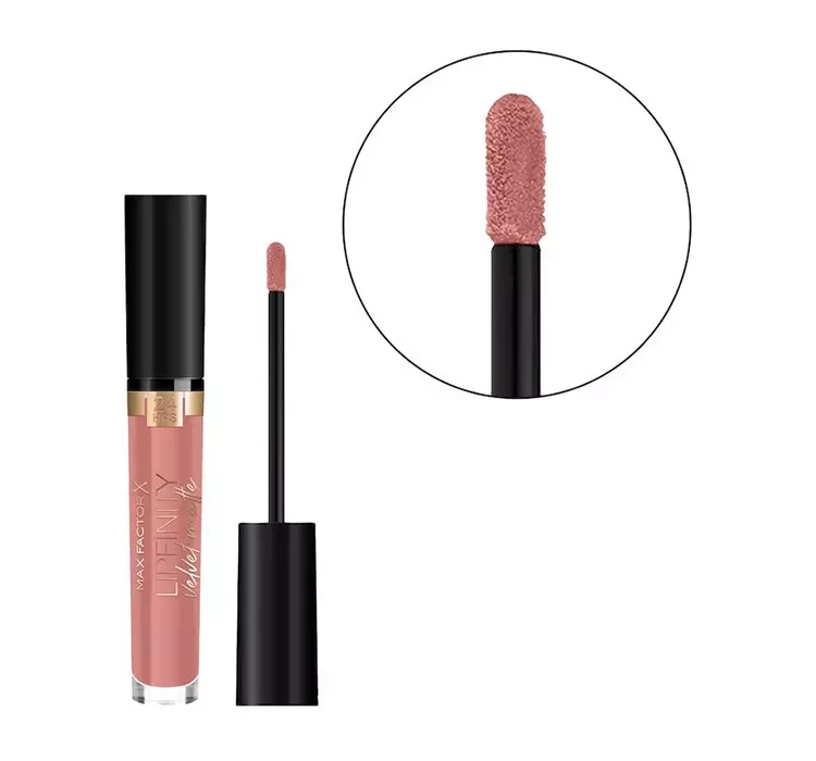 Max Factor Lipfinity Velvet Matte pomadka do ust 015 Nude Silk 3,5ml