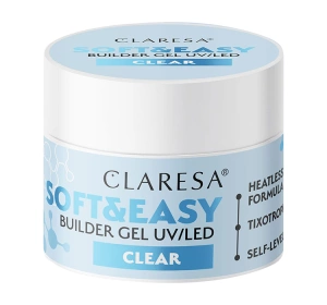 Claresa Soft & Easy żel budujący Clear 90 g