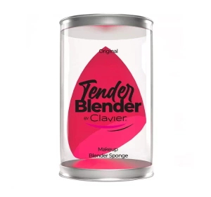 Clavier Tender Blender super miękka gąbka do makijażu Łezka ścięta Różowa