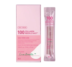 VT Cosmetics Cica x Hyalon Collagen Reedle Shot 100 serum do twarzy z kolagenem i mikroigłami 10 x 2 ml