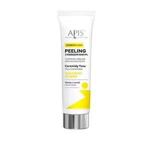 Apis Ceramide Power hydrożelowy peeling do twarzy z kwasami AHA 4% 100 ml