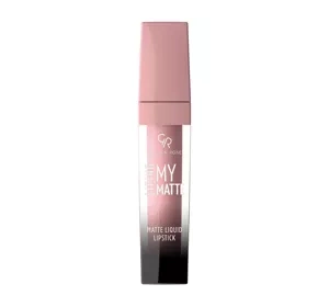 Golden Rose Liping My Matte matowa pomadka w płynie 01 5 ml