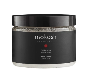 Mokosh sól do kąpieli i peelingu Żurawina 600 g