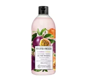 Barwa Frutto Fresco kremowy żel pod prysznic Marakuja i Karmel 480 ml