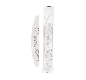 Aba Group Mani King Slim pilnik do paznokci półksiężyc  100/180 pakiet folia