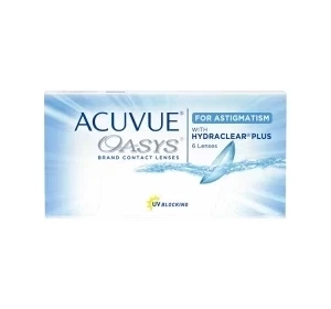 Acuvue Oasys with Hydraclear Plus for Astigmatism soczewki kontaktowe 6szt /8.6/-1.00/-2.75/160