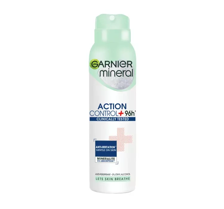 garnier action control clinically tested antyperspirant w sprayu 150 ml     