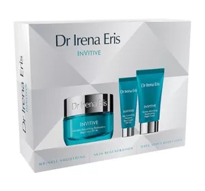Dr Irena Eris Invitive zestaw krem na dzień 50 ml + krem na noc 30 ml + krem pod oczy 11 ml