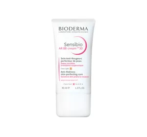 Bioderma Sensibio AR krem BB do skóry z problemami naczynkowymi SPF30 Light 40 ml