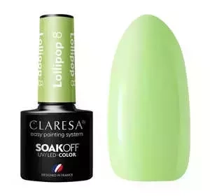 Claresa Soak Off lakier hybrydowy Lollipop 8 5ml