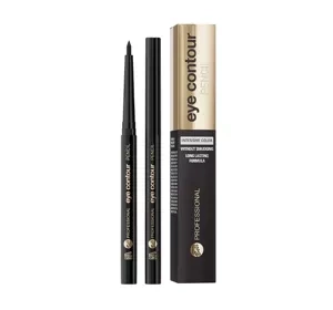 Bell Professional wegańska precyzyjna kredka do oczu 01 Black 0,2 g