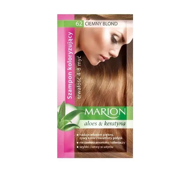 Marion szampon koloryzujący Ciemny Blond 62