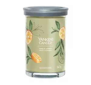 Yankee Candle Signature Tumbler duża świeca zapachowa Sage & Citrus 567 g