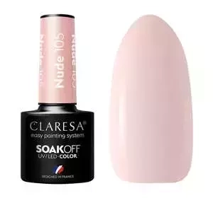 Claresa hybrydowy lakier do paznokci Nude 105 5 g