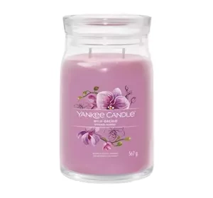 Yankee Candle Signature duża świeca zapachowa Wild Orchid 567 g