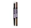 Maybelline Express Brow Satin Duo dwustronna kredka do brwi 02 Medium Brown 0,71 g
