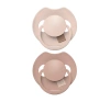 Lovi Prime smoczek silikonowy dynamiczny 6-18 miesięcy Nude & Blush 2 sztuki