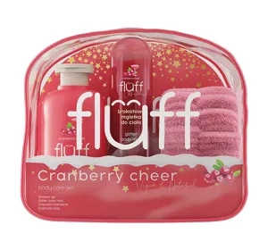 Fluff Cranberry Cheer zestaw prezentowy do pielęgnacji ciała