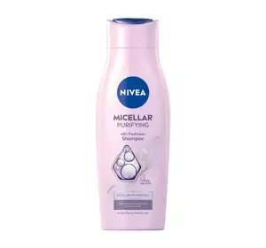 NIVEA Micellar Purifying szampon z technologią micelarną odświeżający włosy 400 ml