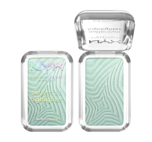 NYX Professional Makeup Buttermelt rozświetlacz do twarzy w kompakcie 20 Butta Mint 5 g