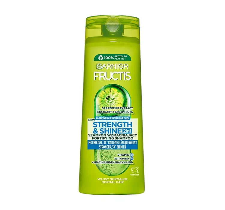 Garnier Fructis siła i blask szampon 400ml