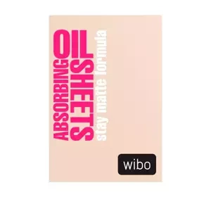 Wibo Absorbing Oil Sheets bibułki matujące do twarzy 40 sztuk